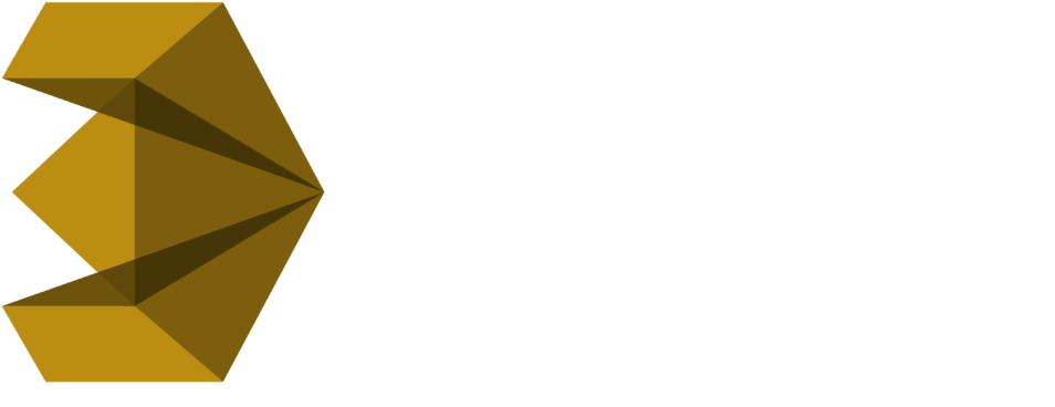 3dsmax Logo Gold 01 - Gold (1000x384), Png Download