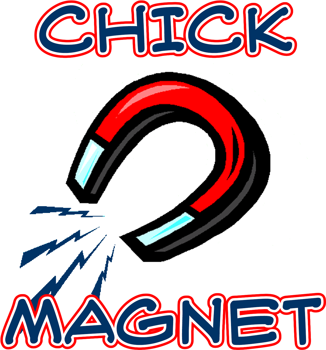 Chick-magnet - Iman (1500x1700), Png Download
