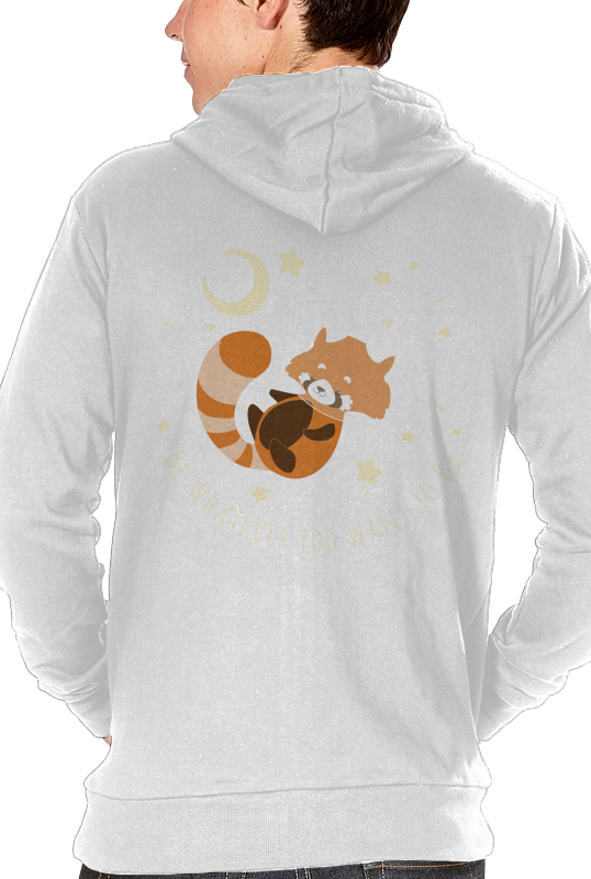 Red Panda Dream - Hoodie (538x800), Png Download