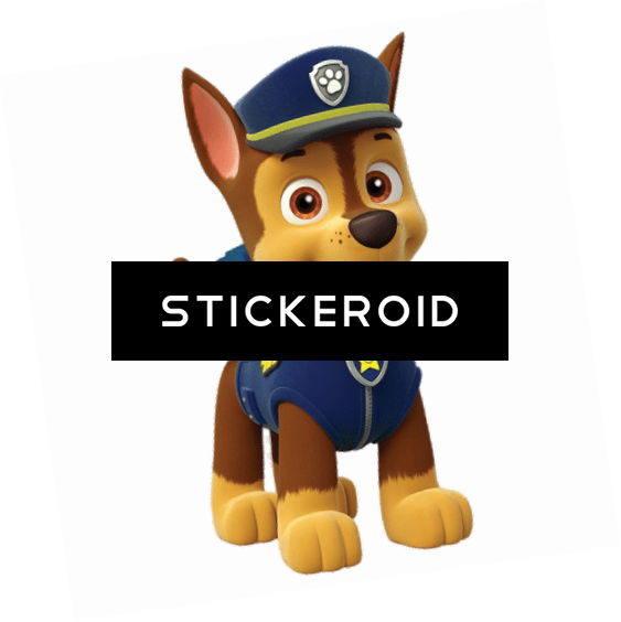 Paw Patrol Chase - Clipart Paw Patrol Chase (563x564), Png Download
