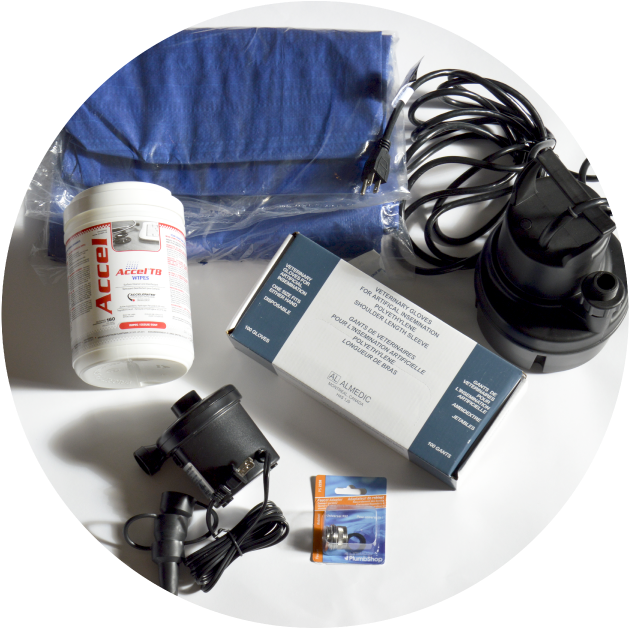 Midwifery Water Birth Set Up - Box (642x632), Png Download
