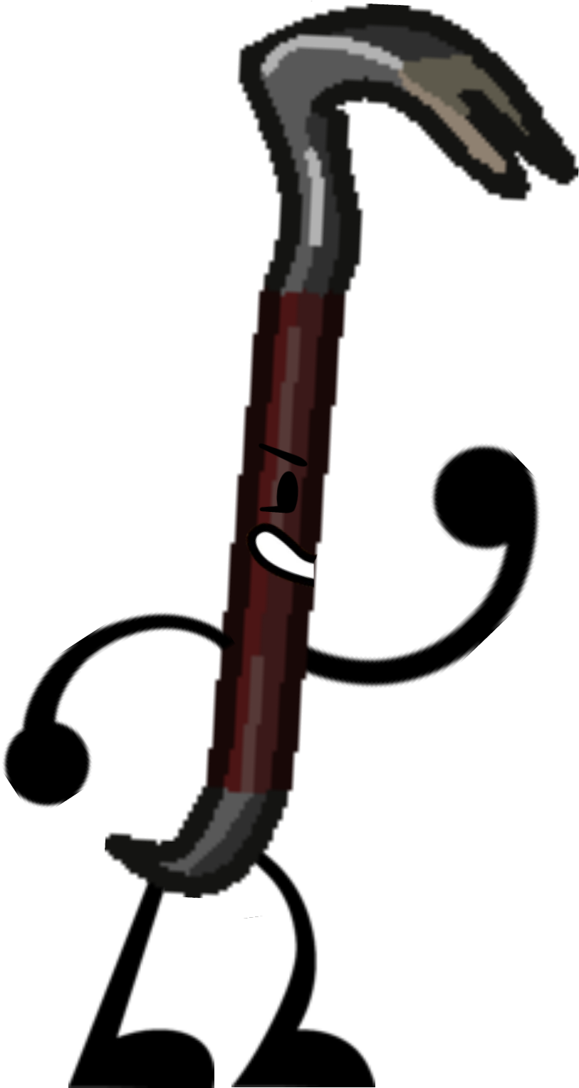 Crowbar - Bfdi Crowbar (857x1541), Png Download