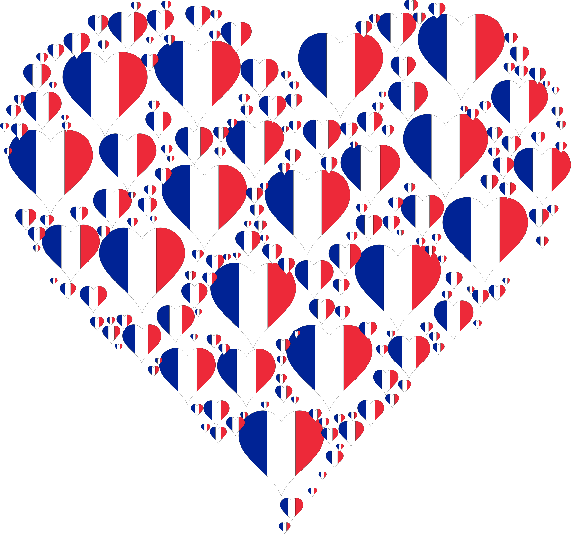 Medium Image - Flag France Heart Shirt (784x733), Png Download