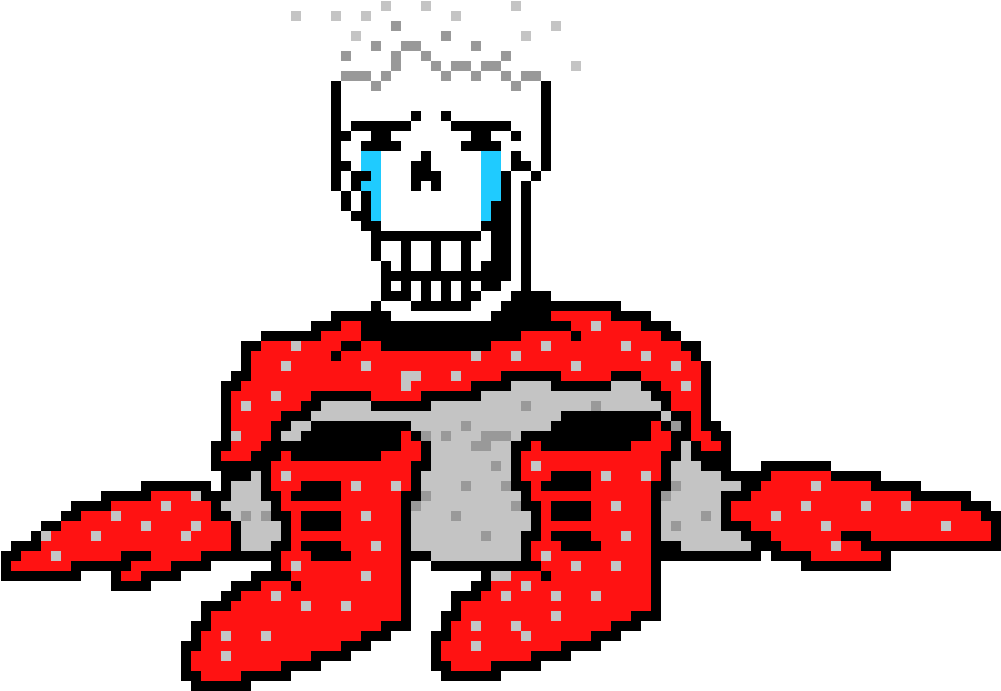 Papyrus Death Recreation - Papyrus (1070x720), Png Download