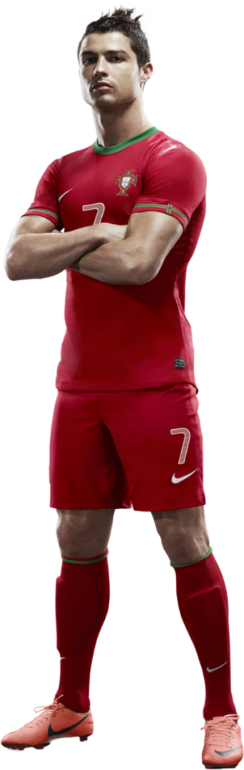 Cristiano Ronaldo Png - Cristiano Ronaldo Portugal 7 (342x1080), Png Download