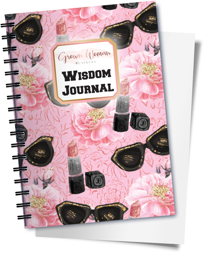 Grown Woman Business Inspiration Card Deck & Journal - Greeting Card (760x960), Png Download