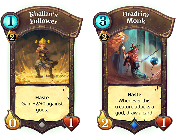 Any Creature Stolen With Haste Can Act Straight After - Faeria Spring Mochi (1024x600), Png Download