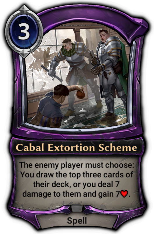 Cabal Extortion Scheme - Eternal Devastating Setback (529x801), Png Download