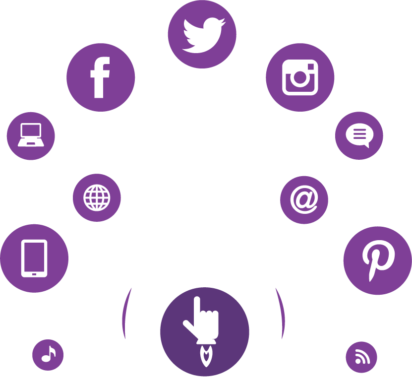 Out Of Social Media Influencers Emerge - Transparent Social Media Icons Pink (831x786), Png Download