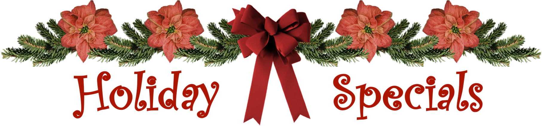 With More To Come Through January 1, - Horizontal Christmas Clipart Borders (1920x434), Png Download