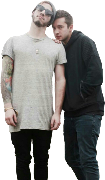 Screamo, Have A Great Day, Twenty One Pilots, Ukulele, - Tyler And Josh Cute (500x623), Png Download