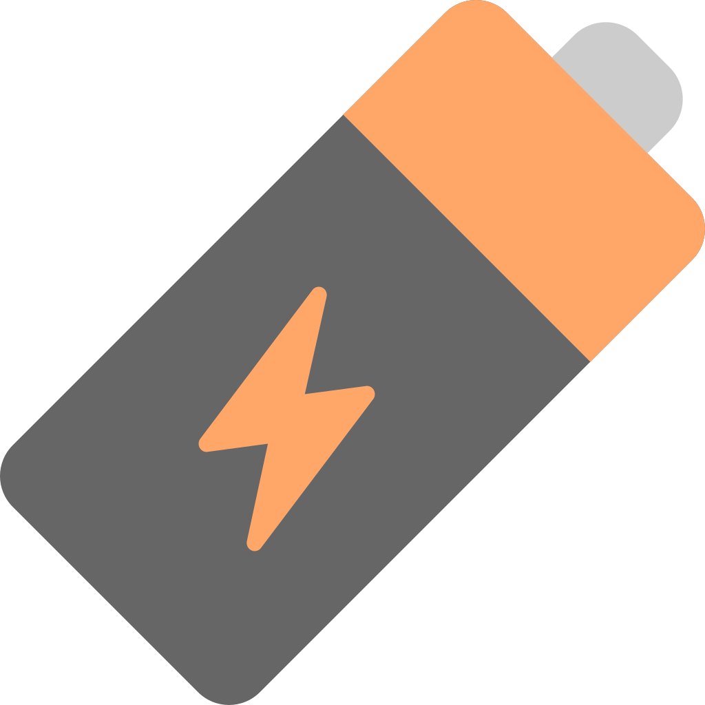 Download Svg Download Png - Battery Flat Icon Png (1024x1024), Png Download