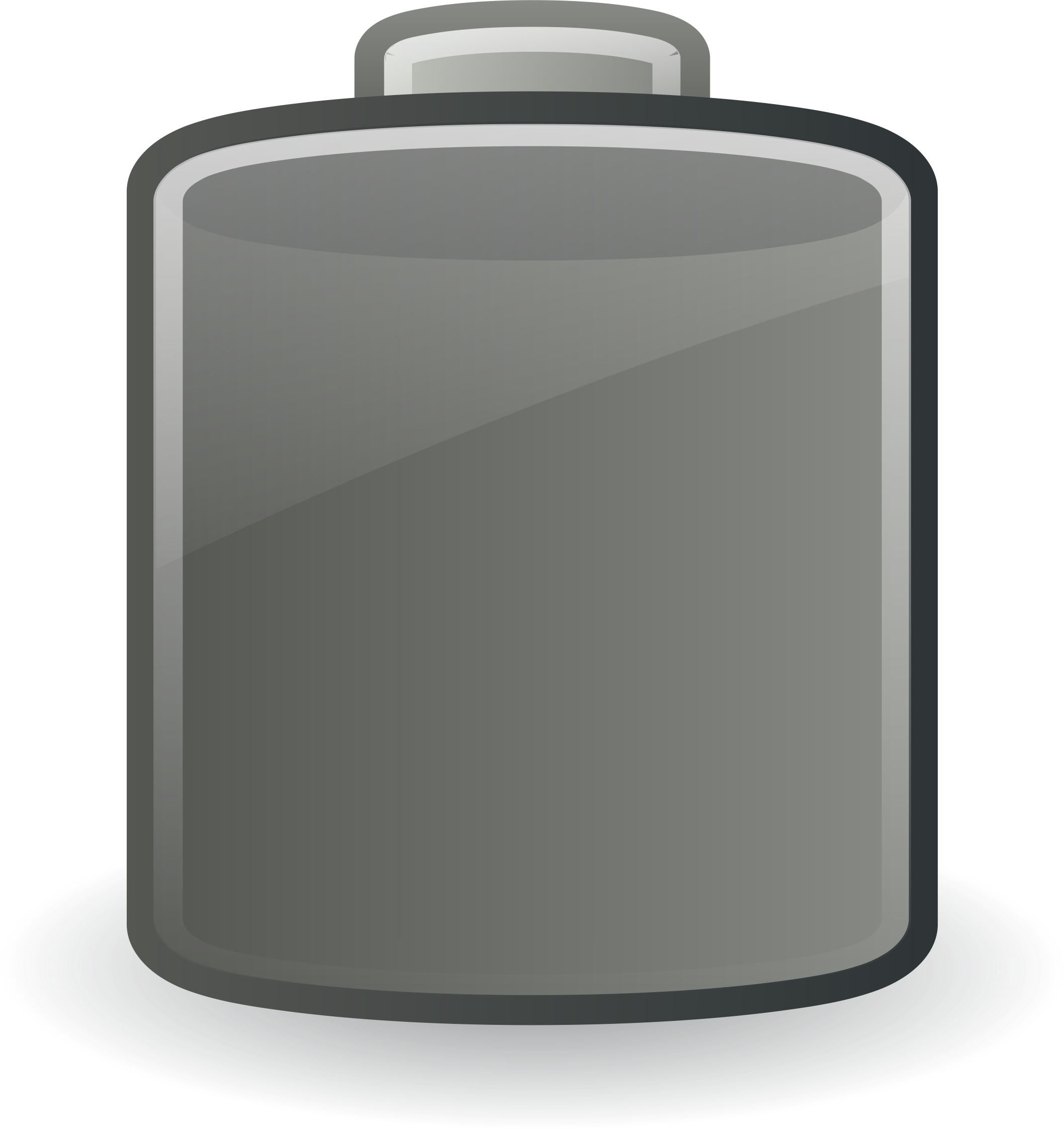 Battery Empty Image Icon Png - Lithium Battery Clipart (2115x2247), Png Download