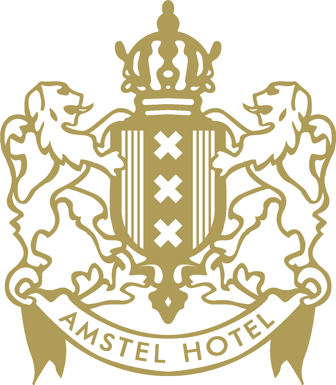 Logo Transparant Gold - Intercontinental Amstel Amsterdam (1909x1909), Png Download