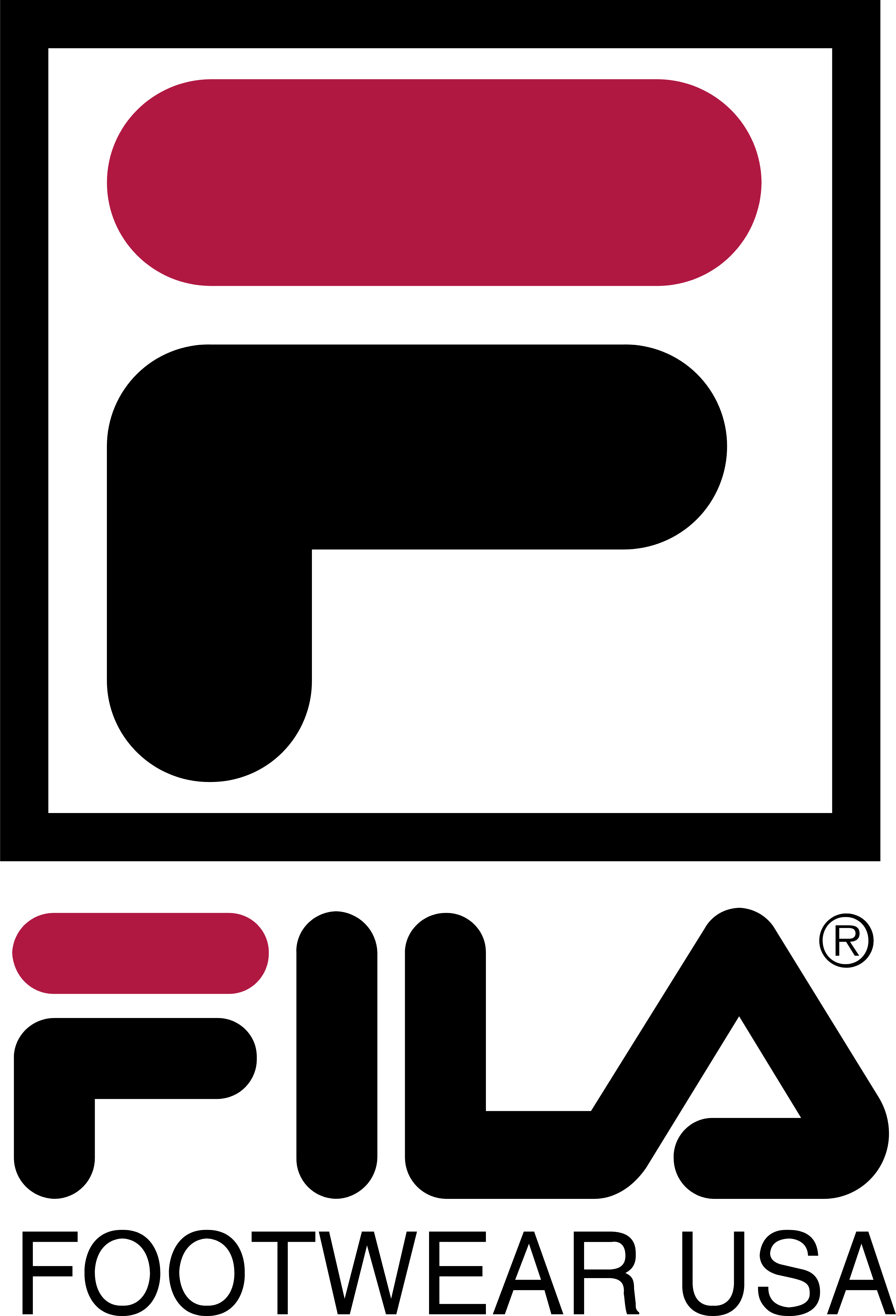 Fila - Fila Logo (3404x5000), Png Download