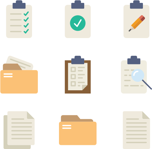 Download Files And Folders - Flat Icon Computer Folder - Full Size PNG ...