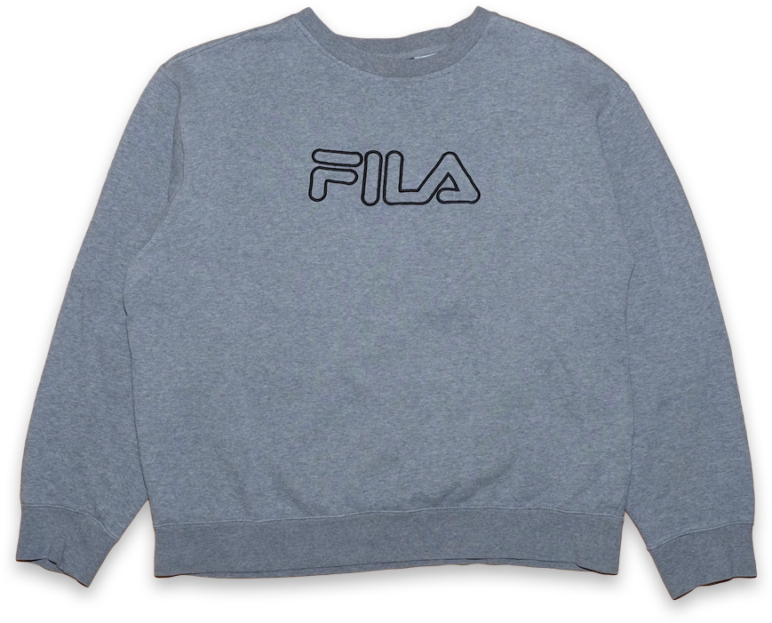 Vintage Fila Logo Sweatshirt Medium - Fila (900x900), Png Download