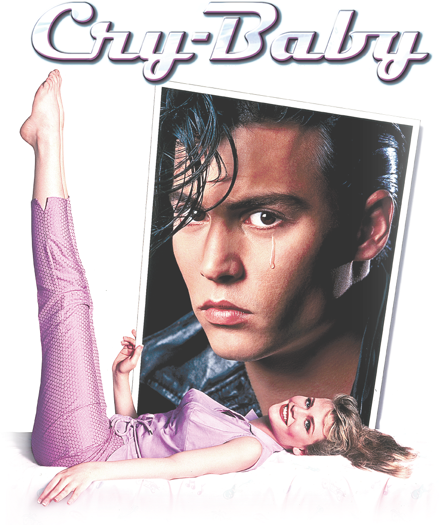 Cry Baby Title Men's Regular Fit T-shirt - Cry Baby (864x1038), Png Download
