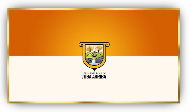Bandera De La Villa Emiliana De Joba Arriba - Joba Arriba (800x472), Png Download