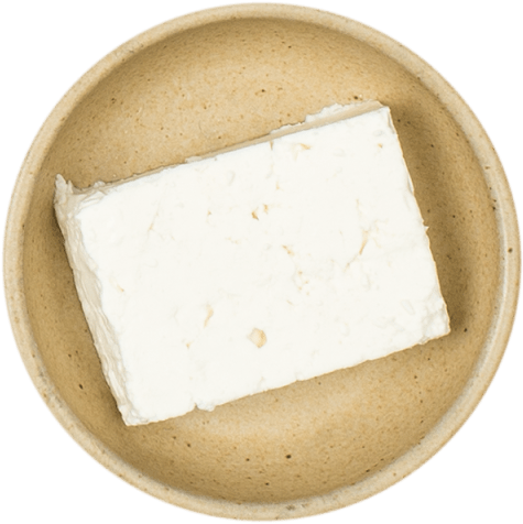 1 Block - Goat Cheese (640x640), Png Download