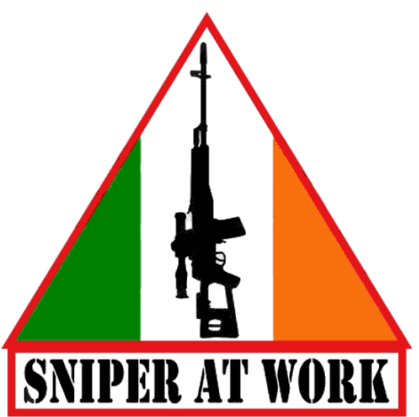 Ira Clipart Provisional Irish Republican Army Logo - Sniper At Work Ira (600x600), Png Download