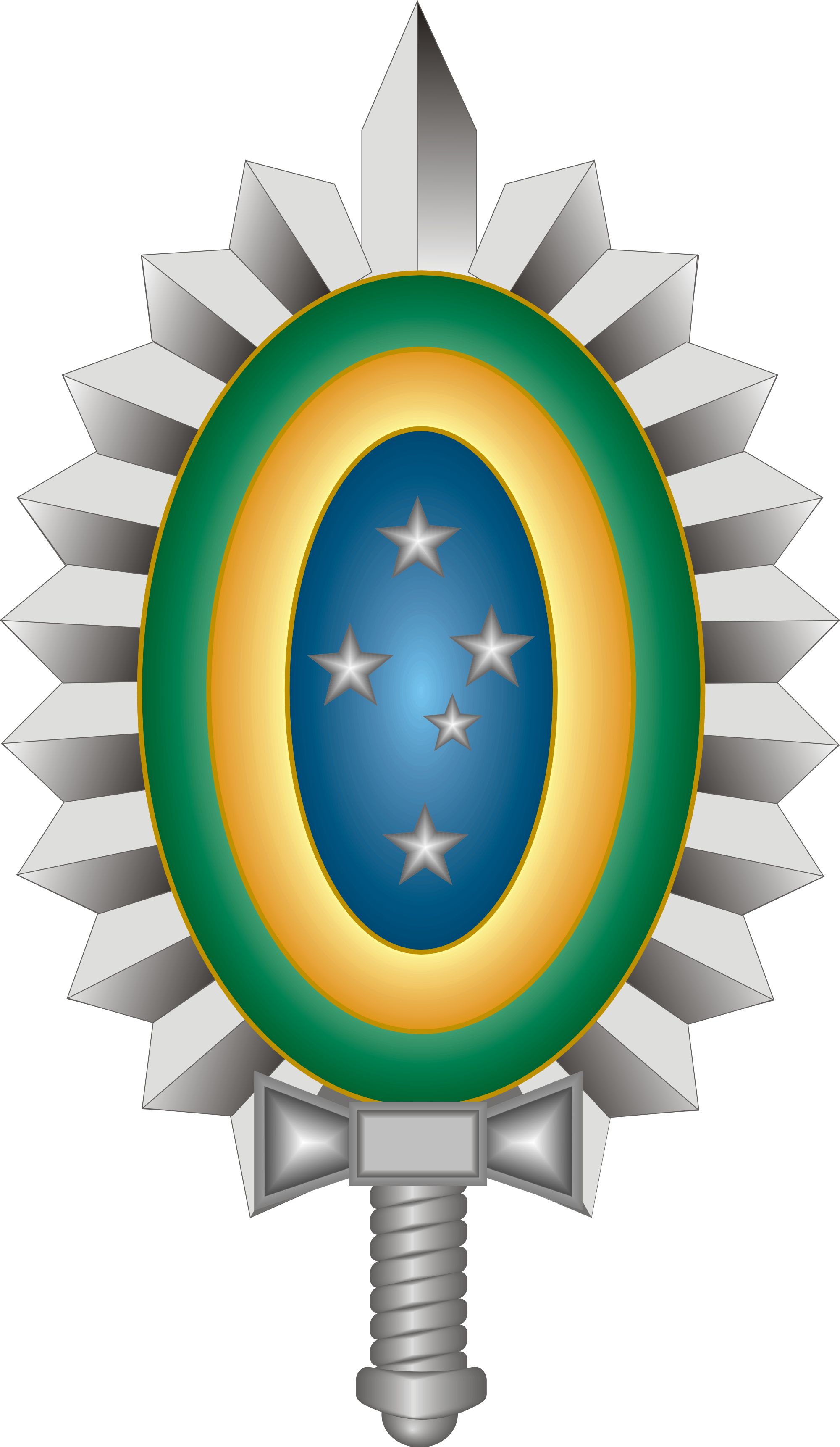 Open - Icone Do Exército Brasileiro (2000x3444), Png Download