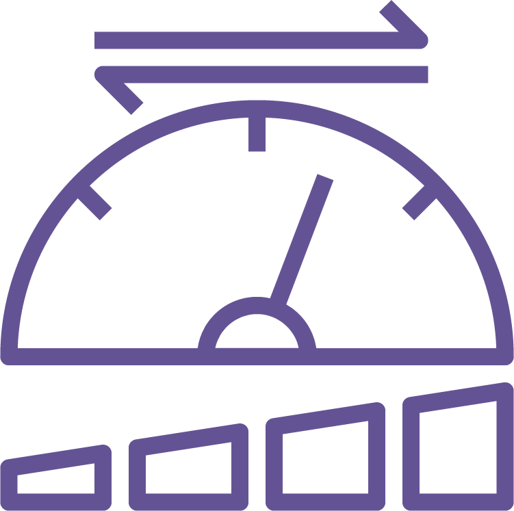 Performance Icon - Speedometer Line Icon (751x747), Png Download