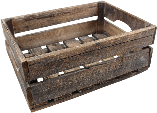 Box, Wood, 40x29x16cm - Houten Kistje (640x640), Png Download