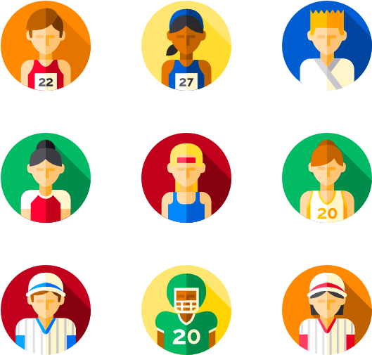 Sports Avatars - Symbol (600x564), Png Download