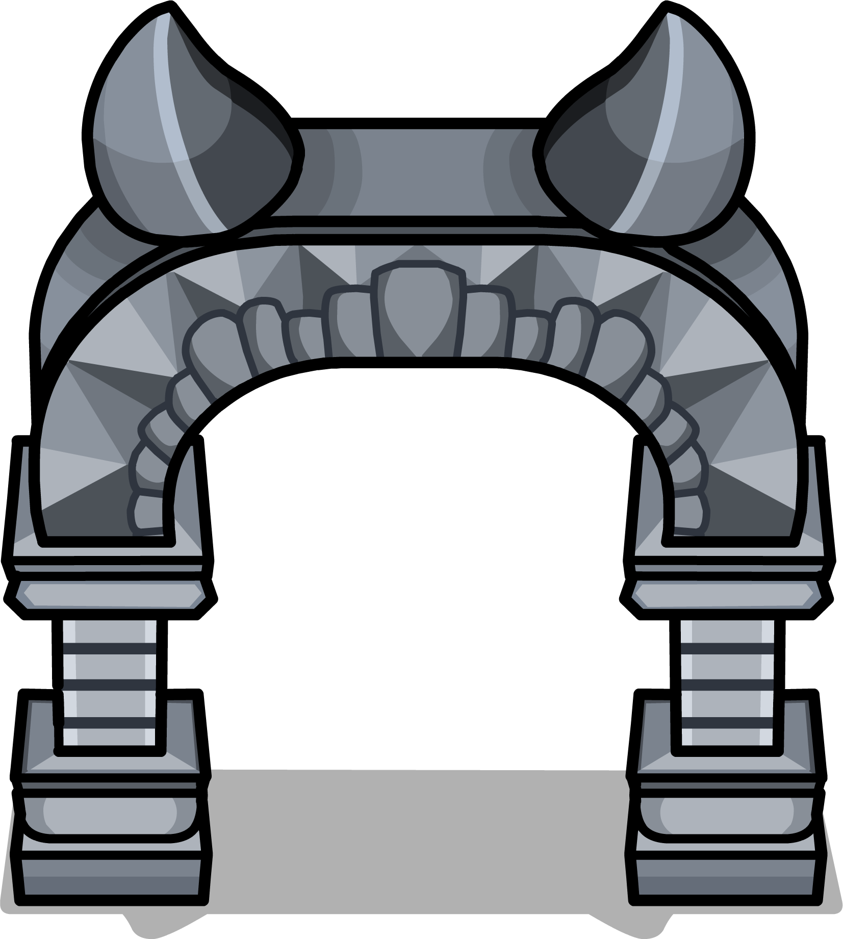 Monster Archway Sprite 002 (1653x1841), Png Download