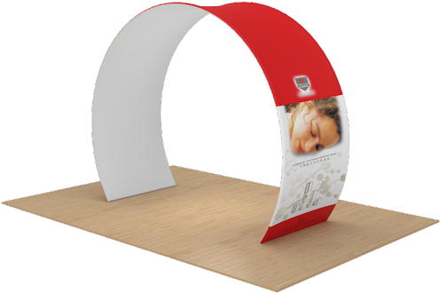 Fabric Archway Display - Textile (645x645), Png Download