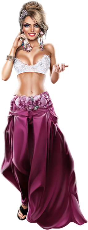 Tubes Femmes - Blog (423x800), Png Download