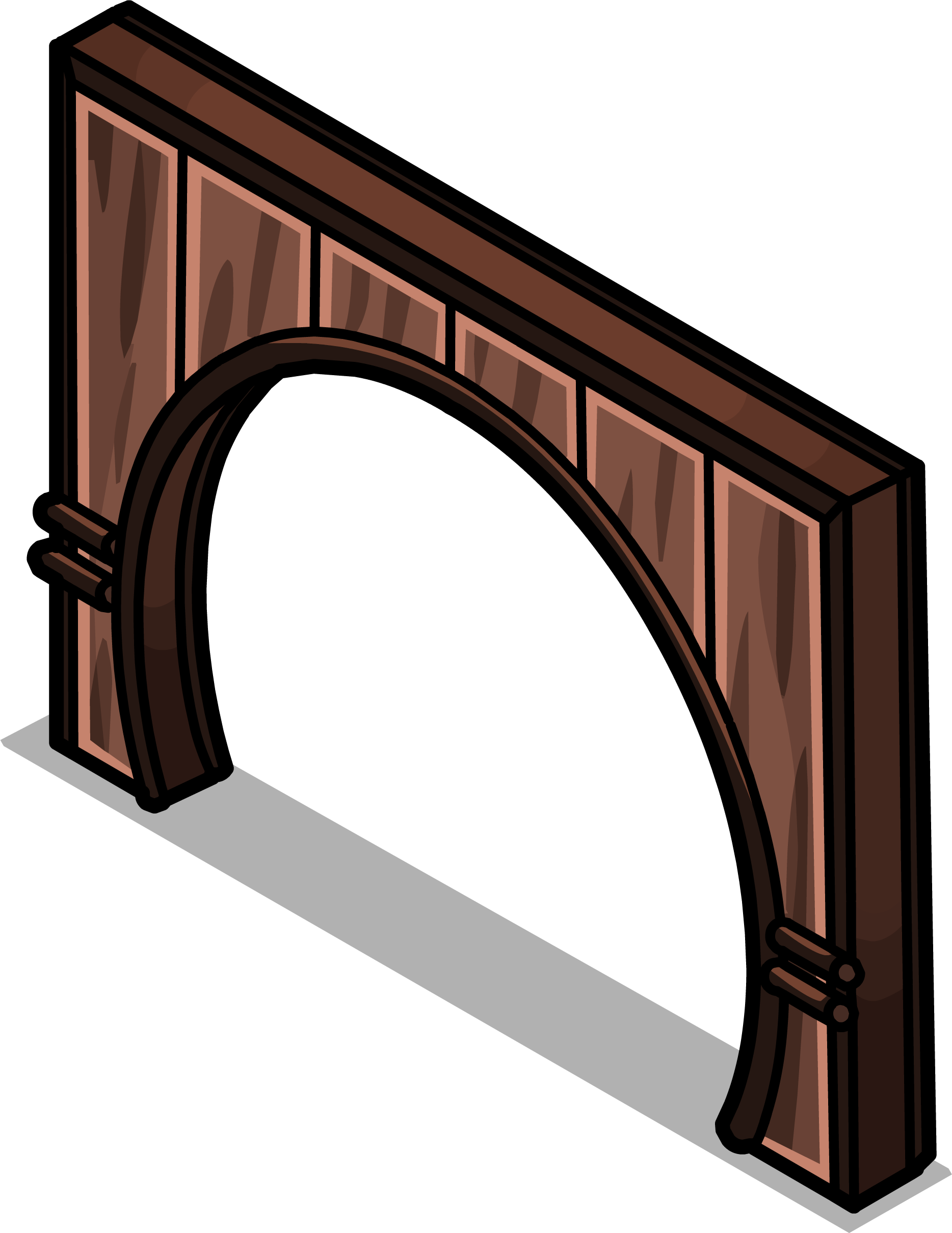 Circular Archway Sprite 003 - Portable Network Graphics (1868x2419), Png Download