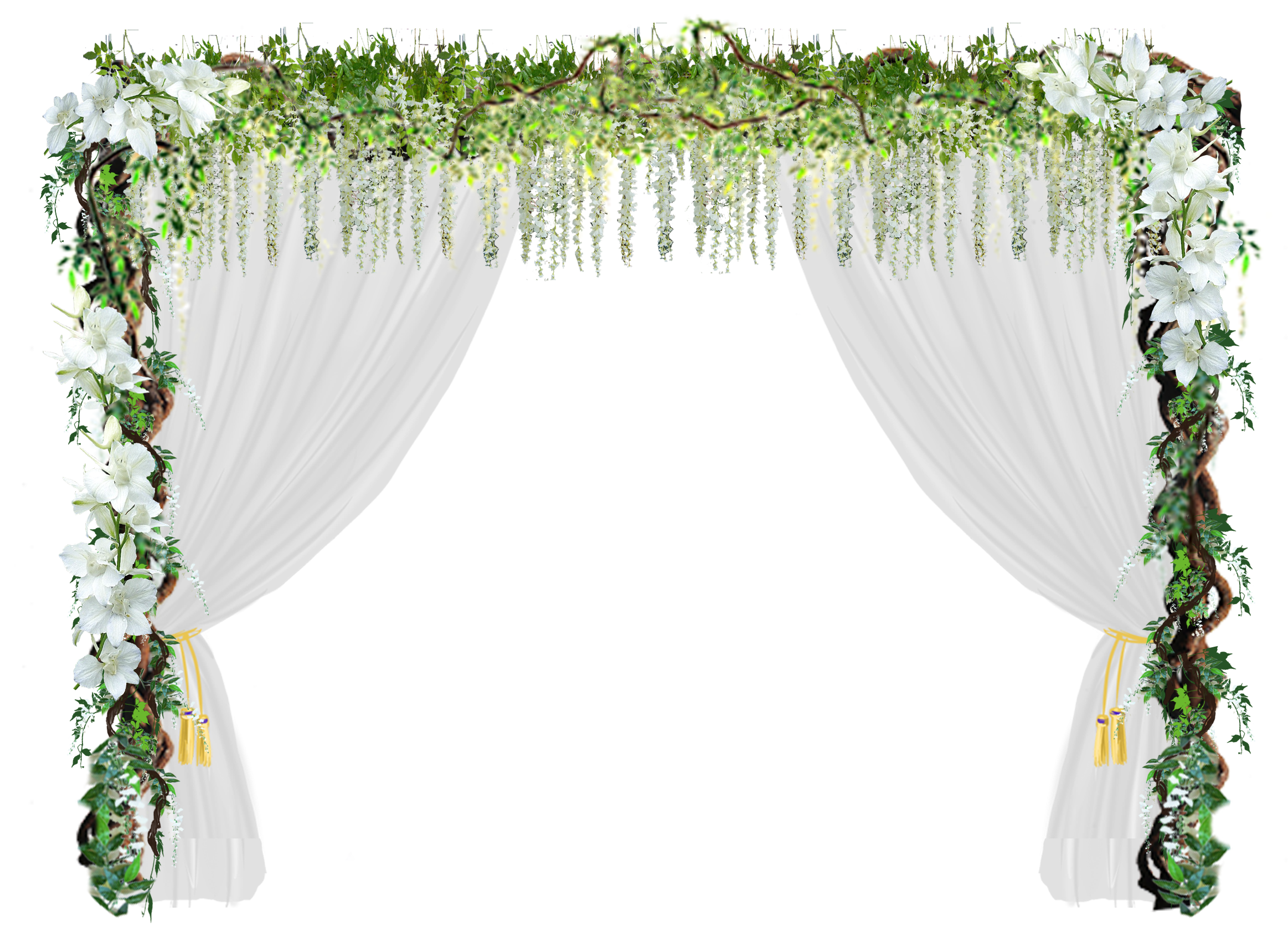 Wedding Arch Png Clip Art Transparent Stock - Wedding Arch Decorations Png (2412x1789), Png Download