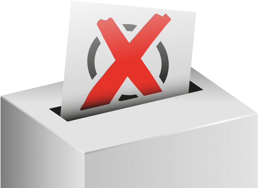 Ballot Box (1030x734), Png Download