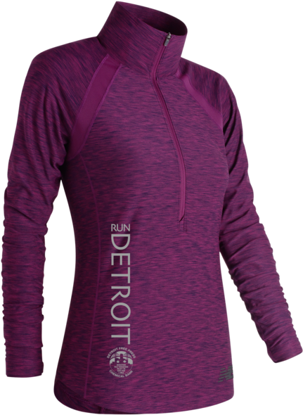 Detroit Anticipate Half Zip Cle - Clothing (620x620), Png Download