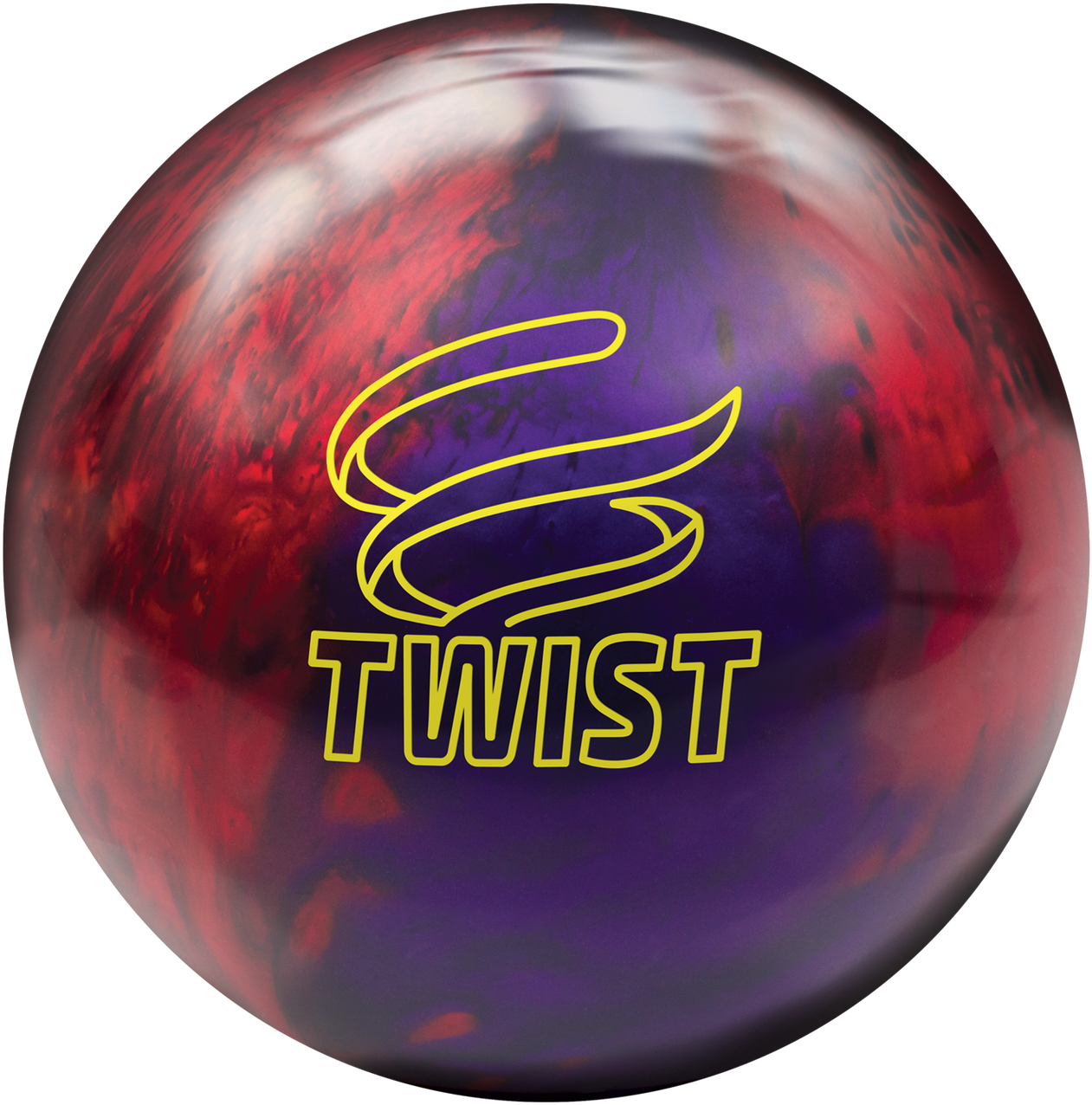 Brunswick Twist Bowling Ball Red/purple - Brunswick Twist Bowling Ball (1280x1280), Png Download