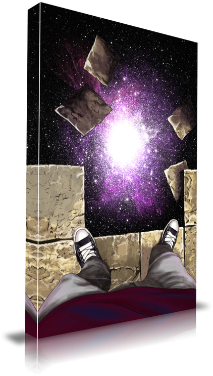 Falling Floor - Maxwell Dickson Falling Floor Graphic Art On Wrapped (750x750), Png Download