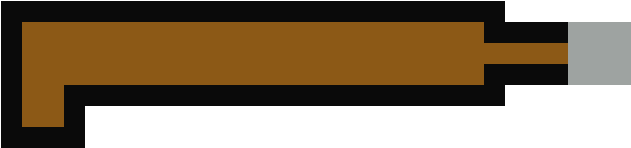 Musket - Tan (1323x441), Png Download