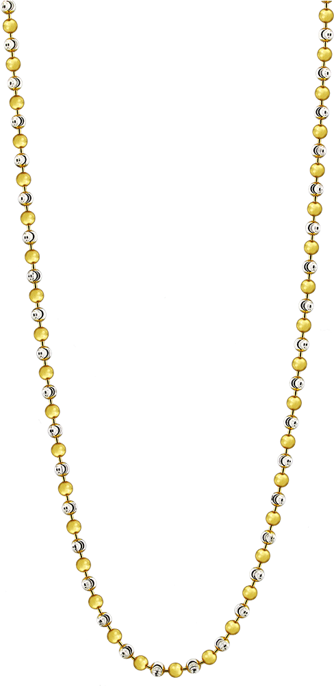 Mi Moneda Sterling Silver & Gold Plate Allegre Chain - Necklace (1000x1000), Png Download