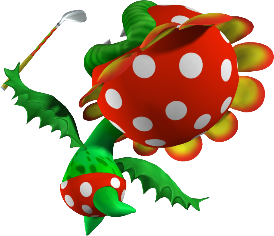 Petey Piranha Mggt - Mario Golf Petey Piranha (956x823), Png Download