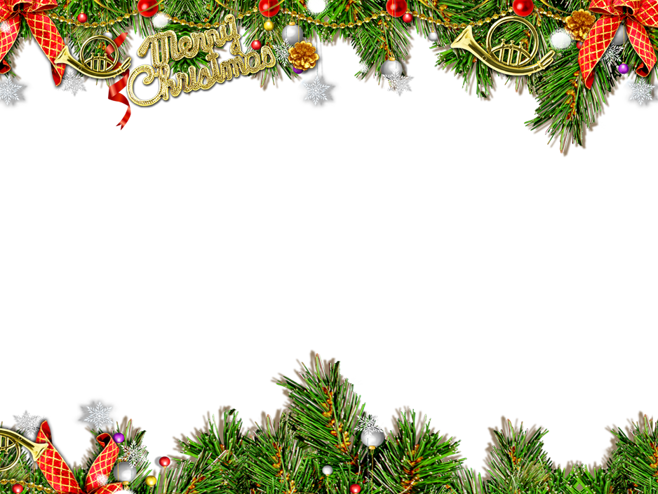 Xmas Santa - Adornos Navideños Para Hojas (938x705), Png Download