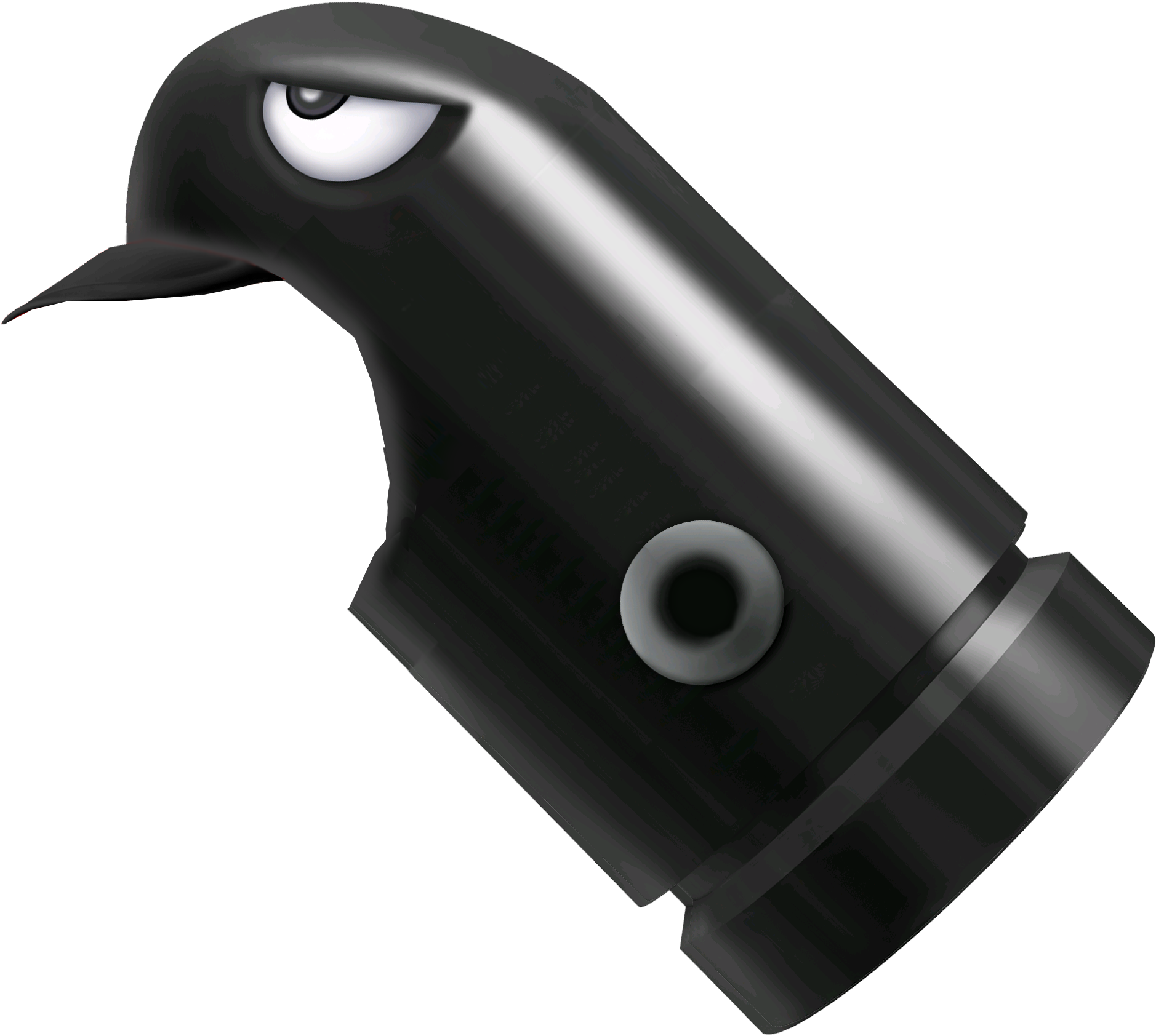 Bullet Bill Suit - Bioworld Bullet From Mario Bros Belt And Buckle (2000x2000), Png Download