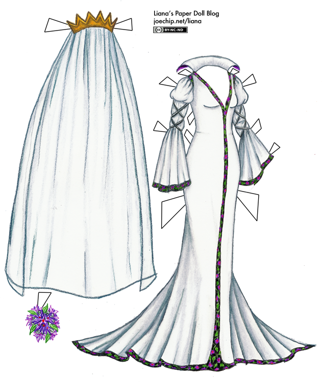 Click For Larger Version - Evil Wedding Dress (630x775), Png Download