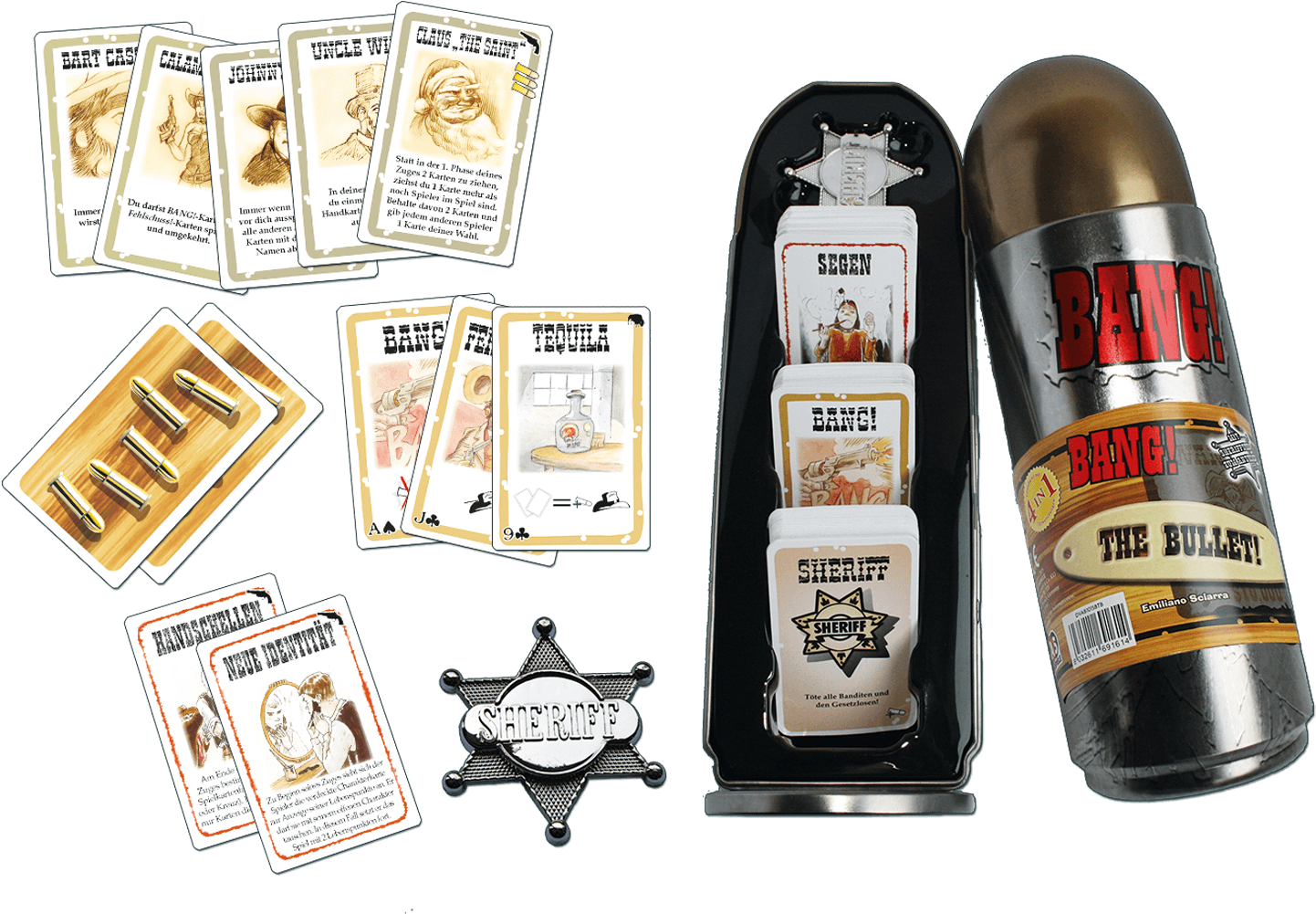 Bang - Abacusspiele 69161 - Bang! The Bullet Toys/spielzeug (1500x1500), Png Download