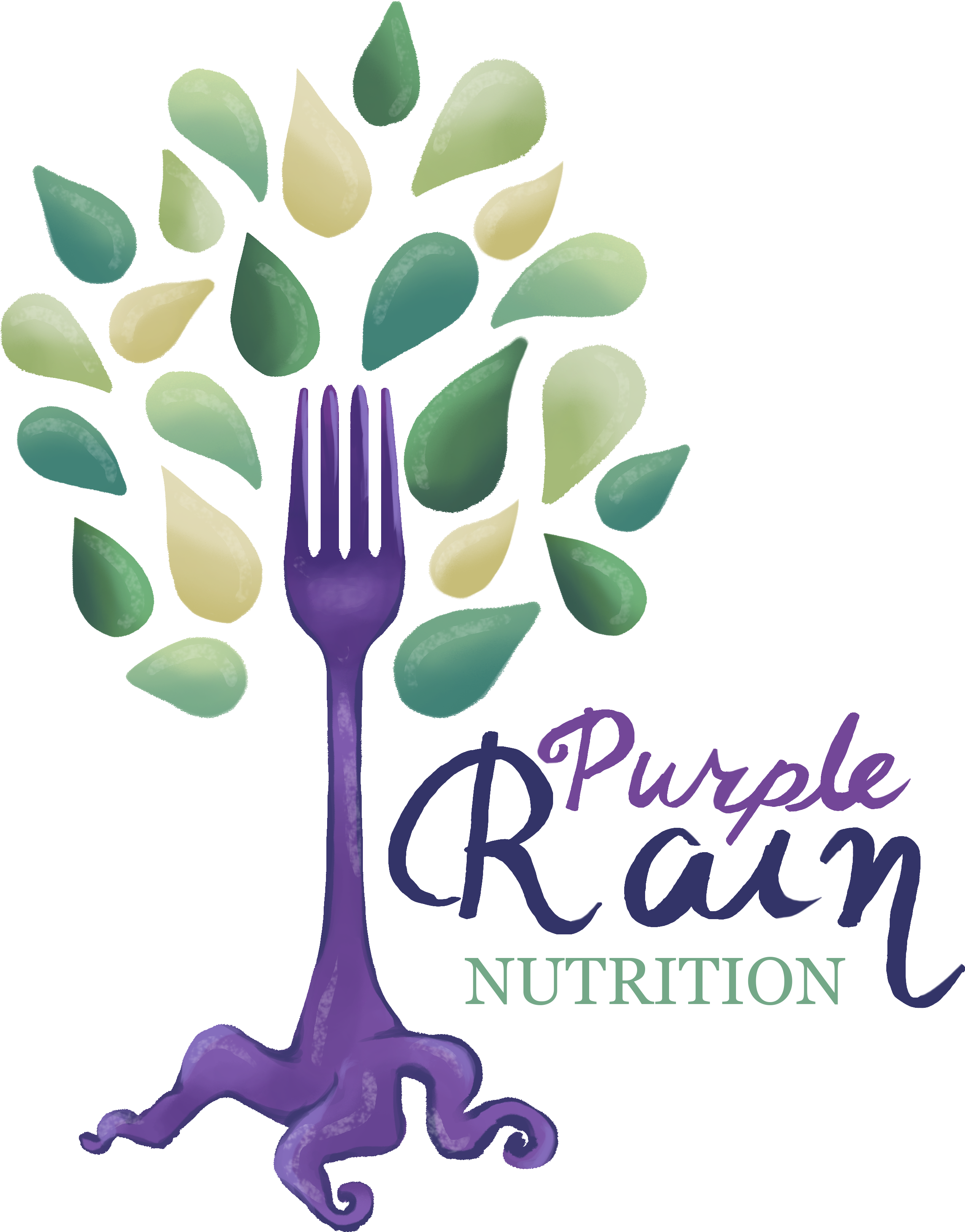 Purple Rain Nutrition The Art Of Mindfulness And Spirituality - Poster (2598x3304), Png Download
