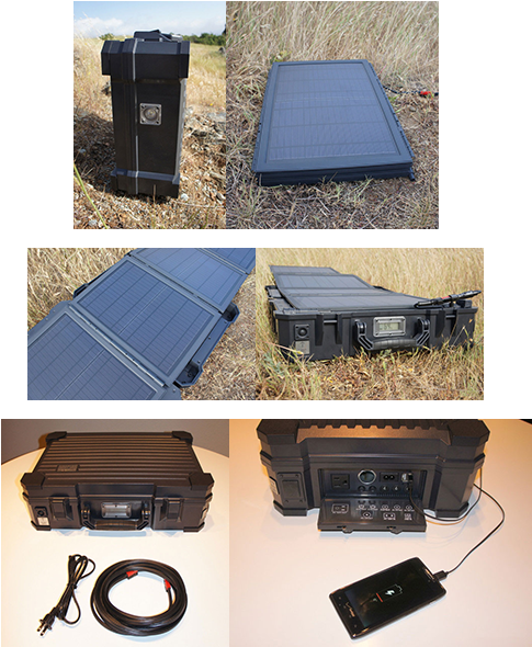 Solar Briefcase - Roof (620x605), Png Download