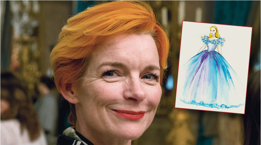 Sandy Powell Is The Costume Designer On The New Disney - Cinderella (1500x500), Png Download
