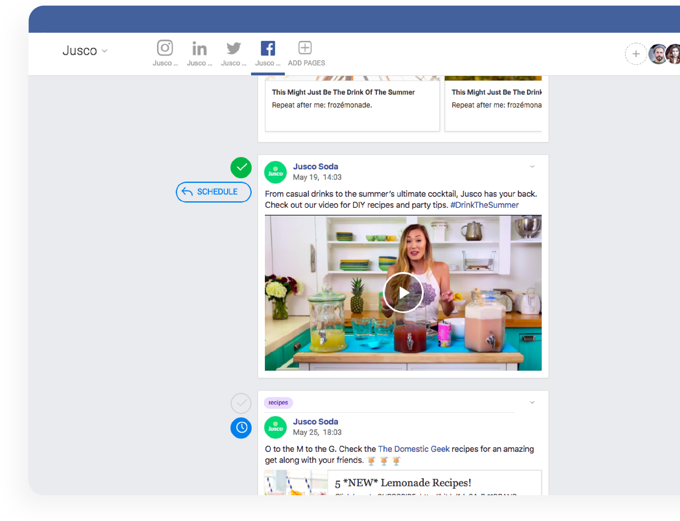 Buffer Alternative Social Media Post Automate Publishing - Publishing (2713x1737), Png Download