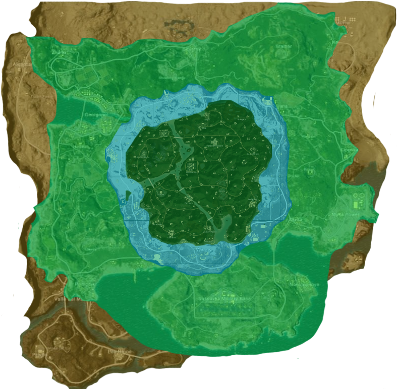 Fairly Marginal "between" - Map (806x784), Png Download